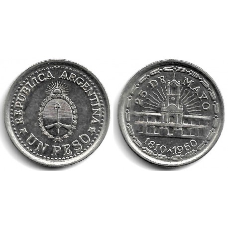 (58) Argentina. 1960. 1 Peso (EBC)