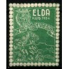 Viñeta Conm. Fiestas de Moros y Cristianos. Elda. Año 1954 (Nuevo, con señal de fijasellos)