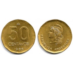 (99) Argentina. 1985. 50 Centavos (EBC)