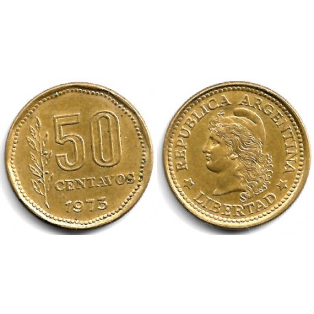 (68) Argentina. 1973. 50 Centavos (MBC)