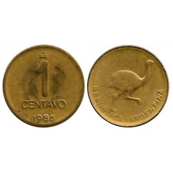 (96.2) Argentina. 1986. 1 Centavo (BC)