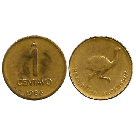 (96.2) Argentina. 1986. 1 Centavo (BC)