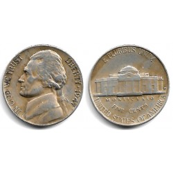 (A192) Estados Unidos de América. 1947(D). 5 Cents (BC+)