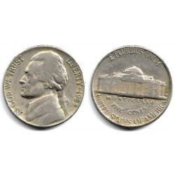 (A192) Estados Unidos de América. 1953(D). 5 Cents (BC)