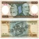 (201c) Brasil. 1981-86. 1000 Cruzeiros (MBC)