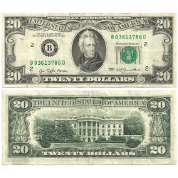 (465) Estados Unidos de América. 1977. 20 Dollars (MBC-)