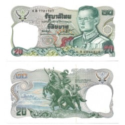 (88) Tailandia. 1981. 20 Baht (EBC)