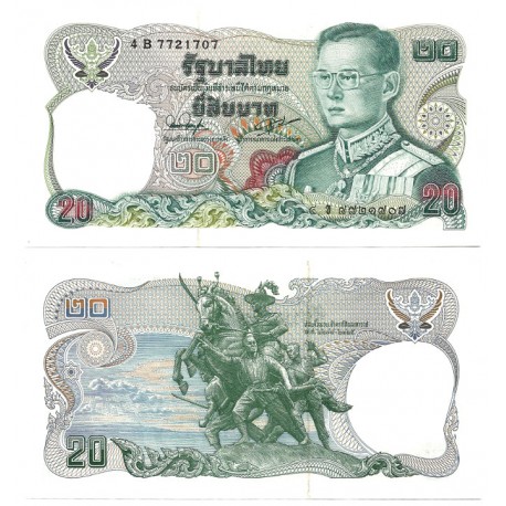 (88) Tailandia. 1981. 20 Baht (EBC)