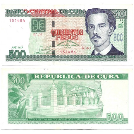 (W131) Cuba. 2019. 500 Pesos (MBC+)