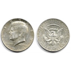 (202a) Estados Unidos de América. 1967. Half Dollar (EBC) (Plata)