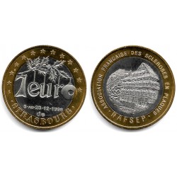 Francia. 1996. 1 Euro (SC-) Prueba de Euro