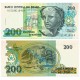(229) Brasil. 1990. 200 Cruzeiros (SC)