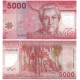 (163a) Chile. 2009. 5000 Pesos (MBC) Leve Mancha
