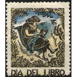 Viñeta Conm. Día del Libro (Nuevo, con señal de fijasellos)