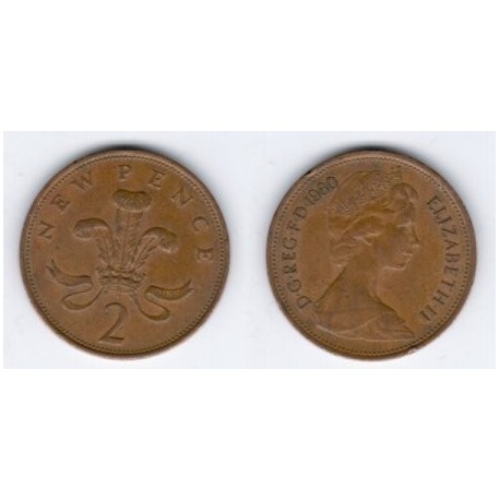 (916) Gran Bretaña. 1980. 2 Pence (MBC)