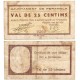 Peramola. 1937. 25 Céntimos (BC/BC+)