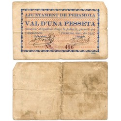 Peramola. 1937. 1 Peseta (BC)