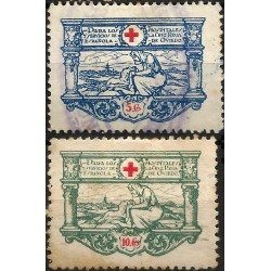 Viñetas Conm. Hospitales y Servicios de la Cruz Roja Española de Oviedo (Usado)