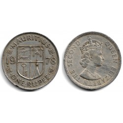 (35.1) Mauricio. 1978. 1 Rupee (MBC-)