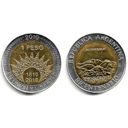 (157) Argentina. 2010. 1 Peso (EBC)
