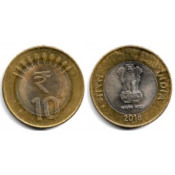 India. 2018. 10 Rupees (MBC-)