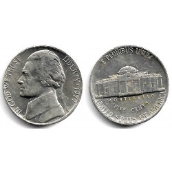 (A192) Estados Unidos de América. 1977. 5 Cents (MBC)