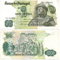 (173) Portugal. 1971. 20 Escudos (MBC)