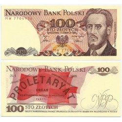 (143e) Polonia. 1986. 100 Zlotych (SC)