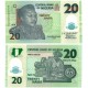 (34l) Nigeria. 2016. 20 Naira (SC)