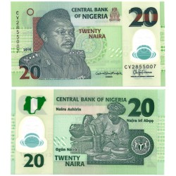 (34l) Nigeria. 2016. 20 Naira (SC)