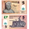 (38h) Nigeria. 2017. 5 Naira (SC)