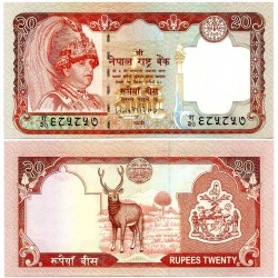 (47a) Nepal. 2002-05. 20 Rupees (SC)
