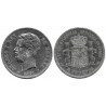 Amadeo I. 1871*(18-74). 5 Pesetas (BC+/MBC-) (Plata) Ceca de Madrid DE-M