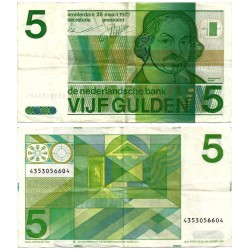 (95a) Países Bajos. 1973. 5 Gulden (MBC-)
