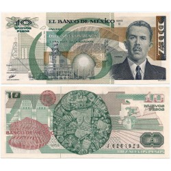 (95) Estados Unidos Mexicanos. 1992. 10 Nuevos Pesos (SC)