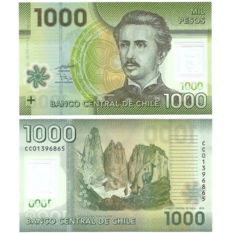 (161a) Chile. 2010. 1000 Pesos (SC)