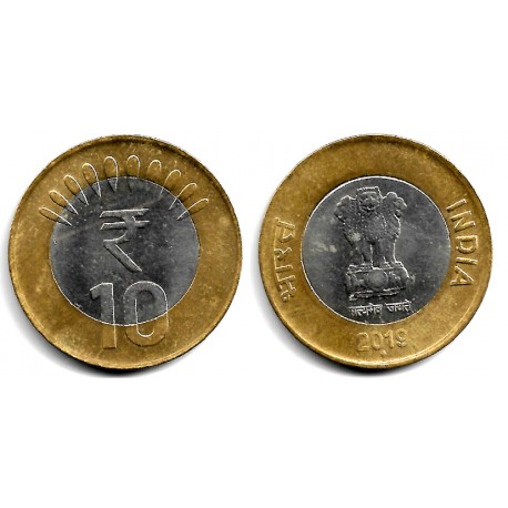 India. 2019. 10 Rupees (BC)