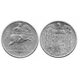 Estado Español. 1945. 10 Céntimos (SC)