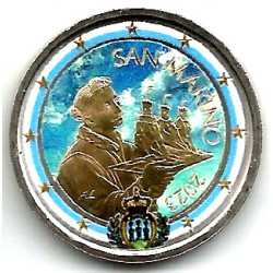 San Marino. 2023. 2 Euro (SC) Coloreada