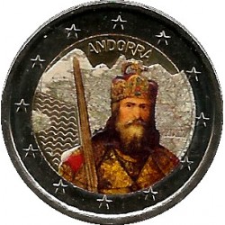 Andorra. 2022. 2 Euro (SC) Coloreada