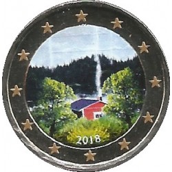 Finlandia. 2018. 2 Euro (SC) Coloreada
