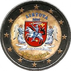 Lituania. 2020. 2 Euro (SC) Coloreada