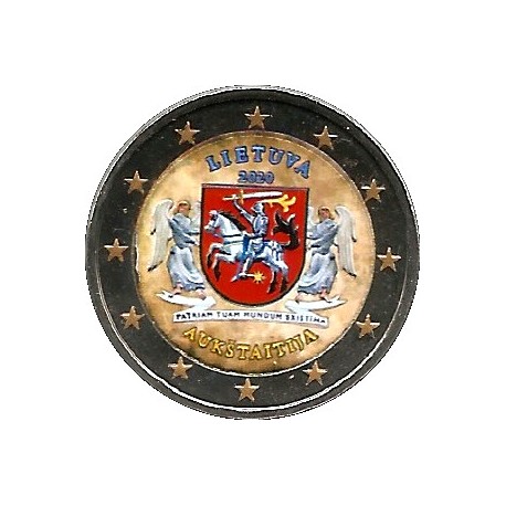 Lituania. 2020. 2 Euro (SC) Coloreada