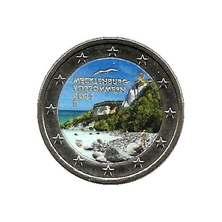 Alemania. 2024. 2 Euro (SC) Coloreada