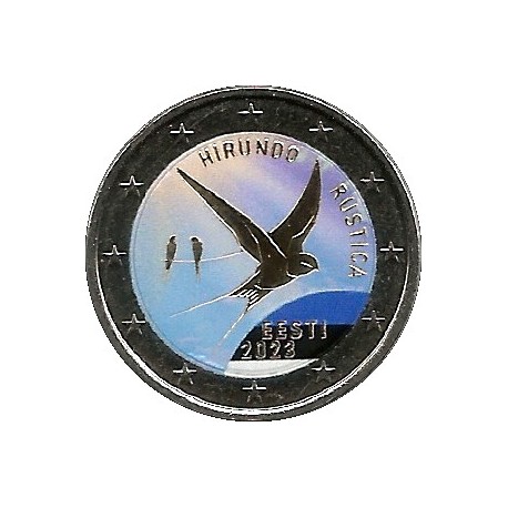 Estonia. 2023. 2 Euro (SC) Coloreada