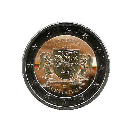 Lituania. 2020. 2 Euro (SC) Coloreada