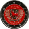 Lituania. 2022. 2 Euro (SC) Coloreada