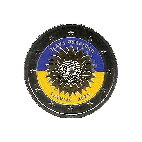 Letonia. 2023. 2 Euro (SC) Coloreada