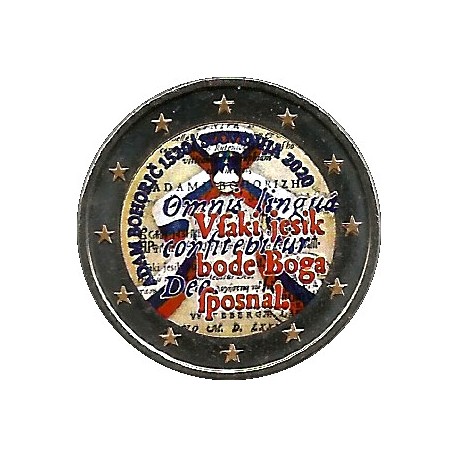 Eslovenia. 2020. 2 Euro (SC) Coloreada