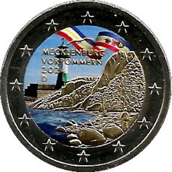 Alemania. 2024. 2 Euro (SC) Coloreada